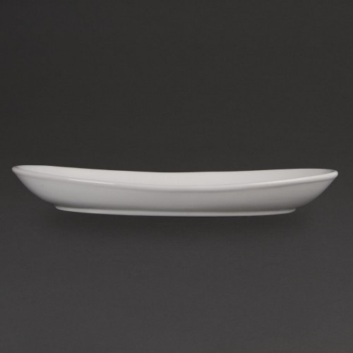 Olympia French Deep Oval Plates 304mm