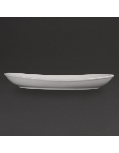 Olympia French Deep Oval Plates 304mm