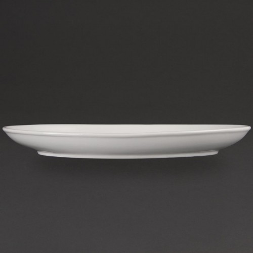 Olympia French Deep Oval Plates 365mm