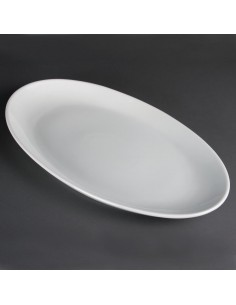 Olympia French Deep Oval Plates 500mm