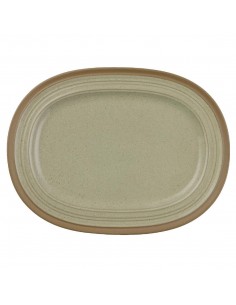 Churchill Igneous Stoneware Oval Plates 320mm