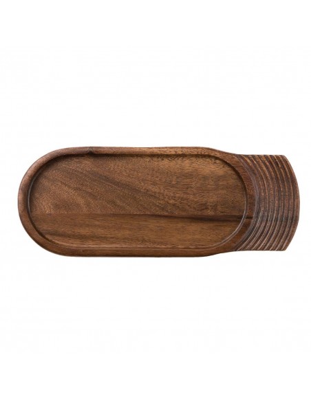 Churchill Single Handled Medium Wooden Trays 355mm
