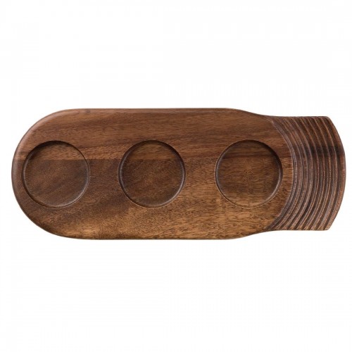 Churchill Single Handled Medium Wooden Trays 355mm