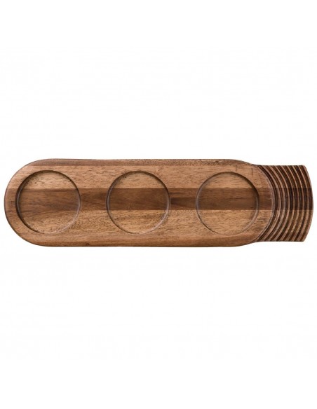 Churchill Single Handled Large Wooden Trays 480mm