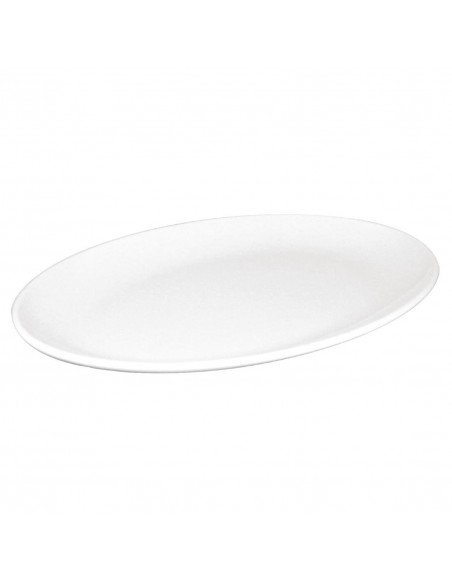 Kristallon Melamine Oval Coupe Plates 305mm
