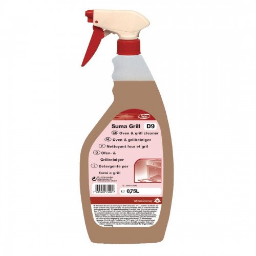 Suma Grill D9 Oven and Grill Cleaner Ready To Use 750ml (2 Pack)