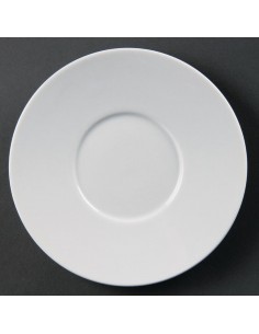 Olympia Whiteware Elegant Saucers 148mm