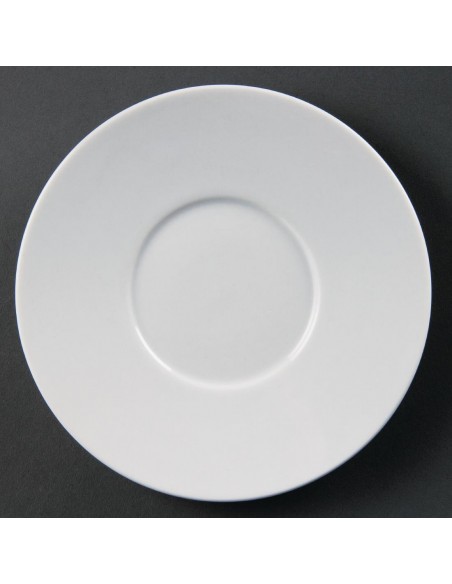Olympia Whiteware Elegant Saucers 148mm