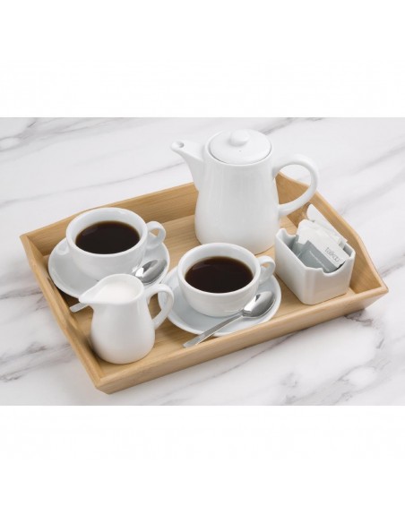 Olympia Whiteware Elegant Saucers 148mm