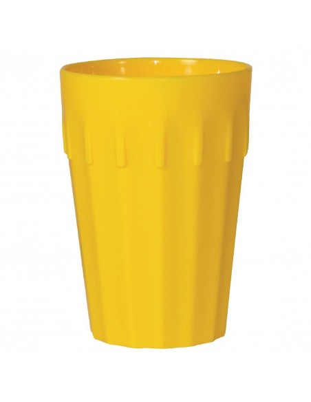 Kristallon Polycarbonate Tumblers Yellow 142ml