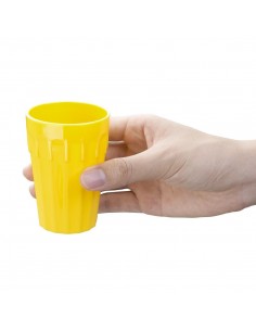 Kristallon Polycarbonate Tumblers Yellow 142ml 2