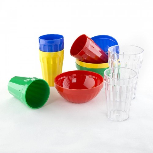 Kristallon Polycarbonate Tumblers Yellow 142ml