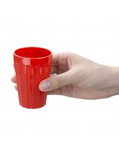 Kristallon Polycarbonate Tumblers Red 142ml 2