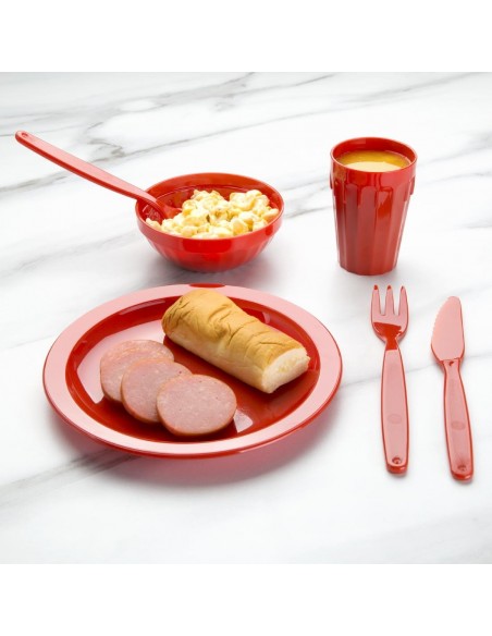 Kristallon Polycarbonate Bowls Red 102mm