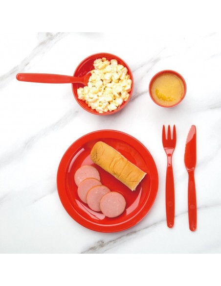 Kristallon Polycarbonate Bowls Red 102mm