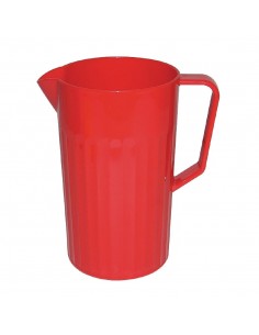 Kristallon Polycarbonate Jug Red 1.4Ltr