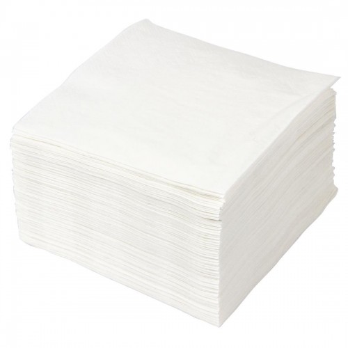 Fasana Cocktail Napkins White 250mm - CK881