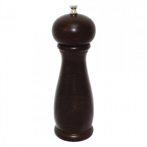 Dark Wood Salt and Pepper Mill 8in