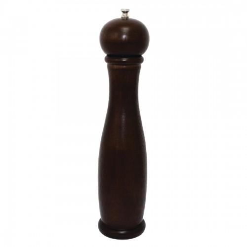 Dark Wood Salt and Pepper Mill 13in