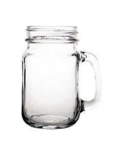 Olympia Handled Jam Jar Glasses