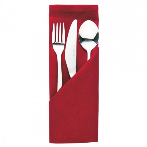 Occasions Polyester Napkins Burgundy