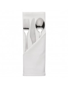 Occasions Polyester Napkins White