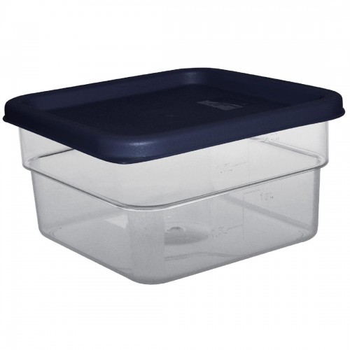 Polycarbonate Square Storage Container 1.5Ltr