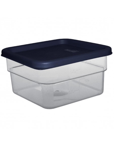 Polycarbonate Square Storage Container 1.5Ltr