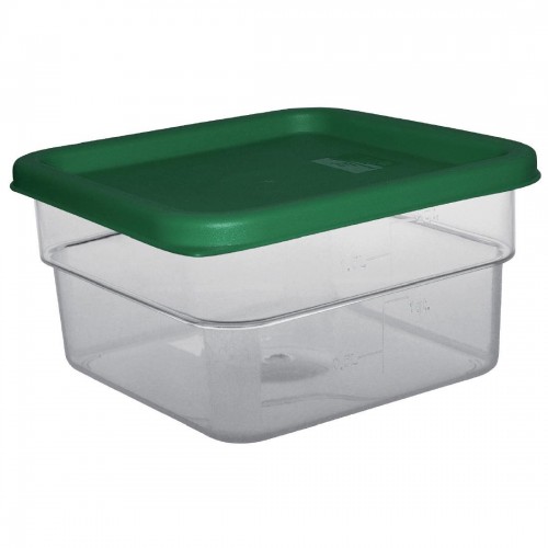 Polycarbonate Square Storage Container 1.5Ltr