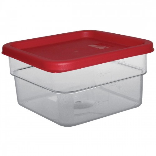 Polycarbonate Square Storage Container 1.5Ltr