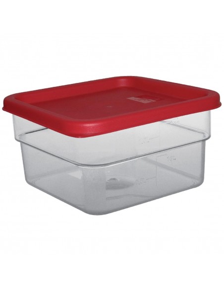 Polycarbonate Square Storage Container 1.5Ltr