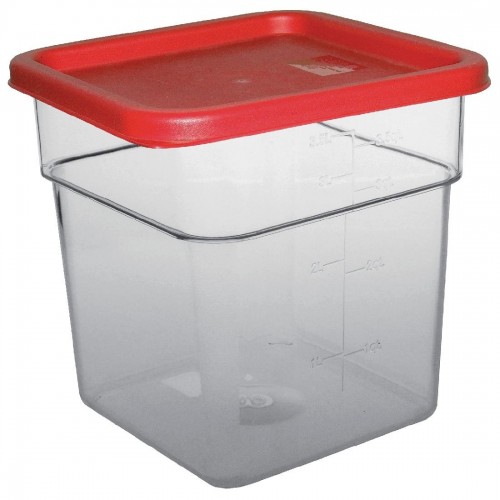 Polycarbonate Square Storage Container 3.5Ltr