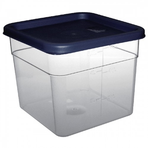 Polycarbonate Square Storage Container 5.5Ltr