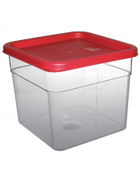 Polycarbonate Square Storage Container 5.5Ltr