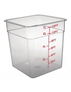 Polycarbonate Square Storage Container 7Ltr