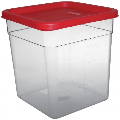 Polycarbonate Square Storage Container 7Ltr