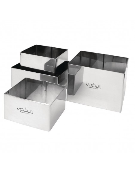 Vogue Square Mousse Rings 8x8cm