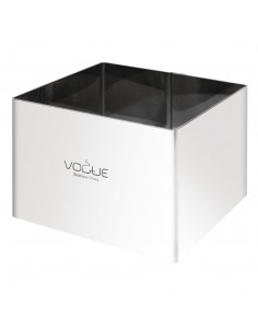 Vogue Square Mousse Rings 8x8cm Extra Deep