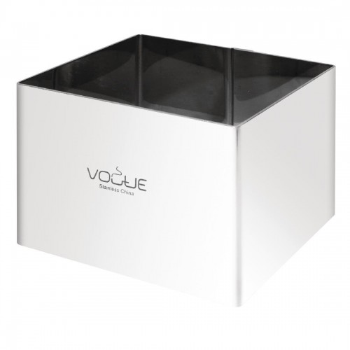 Vogue Square Mousse Rings 8x8cm Extra Deep