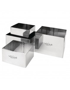 Vogue Square Mousse Rings 8x8cm Extra Deep 2