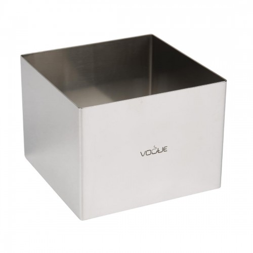 Vogue Square Mousse Rings 8x8cm Extra Deep