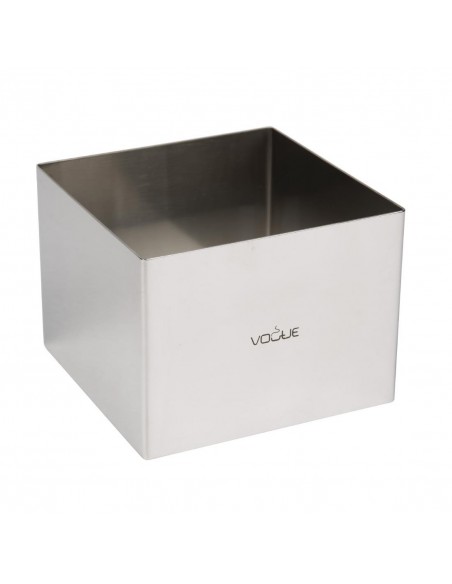 Vogue Square Mousse Rings 8x8cm Extra Deep