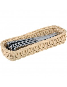 Polypropylene Rectangular Rattan Basket