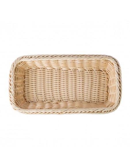 Polypropylene Natural Rattan Basket 1/3 GN