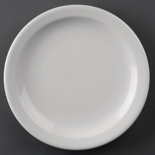 Athena Hotelware Narrow Rimmed Plates 205mm