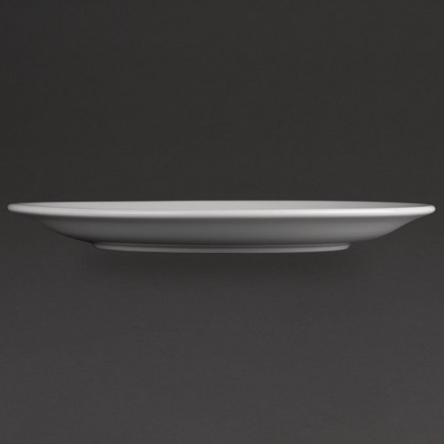 Athena Hotelware Narrow Rimmed Plates 258mm