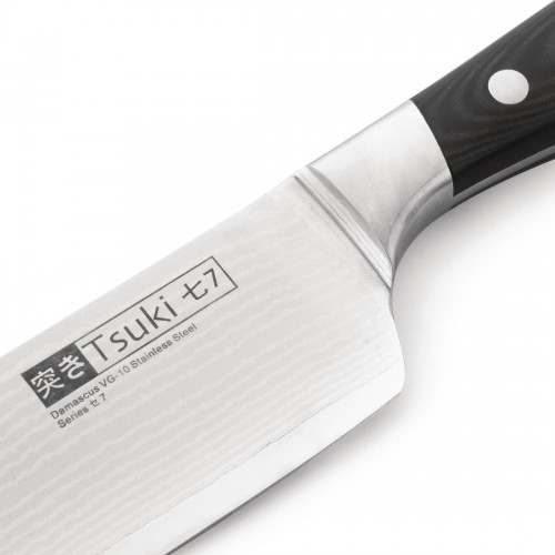 Tsuki Japanese Santoku Knife 18cm