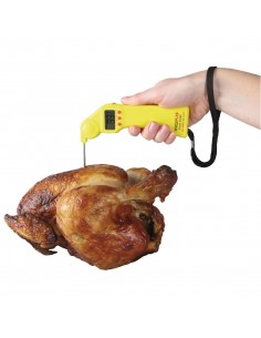 Hygiplas Easytemp Colour Coded Yellow Thermometer 2