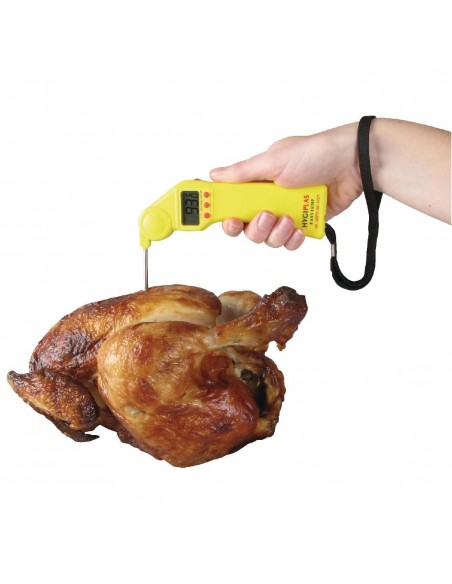 Hygiplas Easytemp Colour Coded Yellow Thermometer