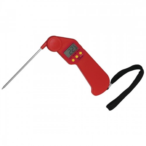 Hygiplas Easytemp Colour Coded Red Thermometer